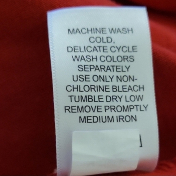 Woman Within short sleeve V-neck blouse 3X - Picture 7 of 7